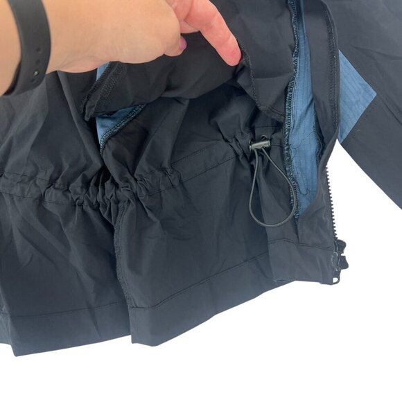 Ariat Rebar Black/Blue/Green Zip Up Windbreaker Vented Size M - Picture 9 of 15